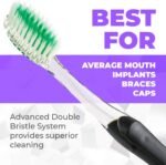 Toothbrush Soft, Silver & Jade Flossing Bristles (Pack of 8) Colors May Vary - Image 6