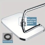 High-Pressure Rainfall Shower Head - Image 4