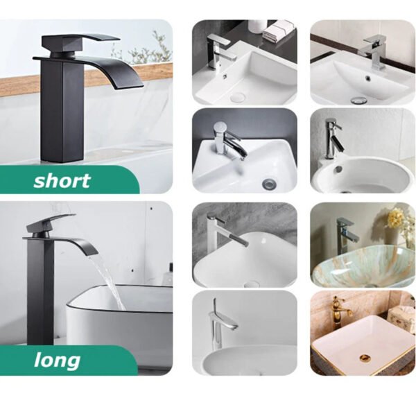 Copper Core Waterfall Basin Faucet - Image 5
