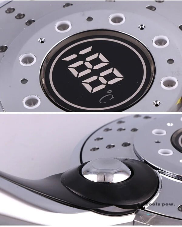 LED Shower Head with Digital Temperature Control - Image 5