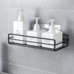Japanese Style Wrought Iron Wall Shelf - Image 5