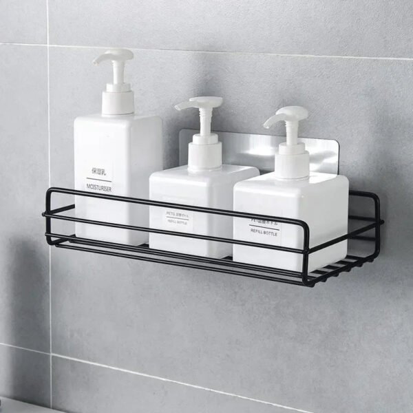 Japanese Style Wrought Iron Wall Shelf - Image 5