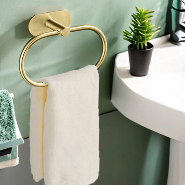 Stainless Steel Towel Holder - Image 2