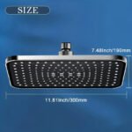 High-Pressure Rainfall Shower Head - Image 6