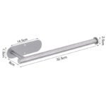 Stainless Steel Adhesive Toilet Paper Holder - Image 10