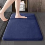 Super Absorbent Non-Slip Velvet Bathroom Door Floor Mat - Image 9