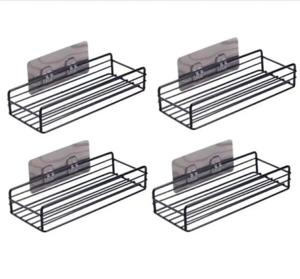 Japanese Style Wrought Iron Wall Shelf - Image 11