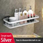 Stainless Steel Bathroom Storage Rack - Image 8