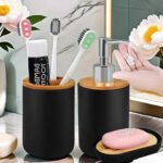Bathroom Set Soap Dispenser Toothbrush Holder Soap Box
