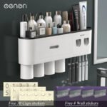 Magnetic Adsorption Inverted Toothbrush Holder - Image 12