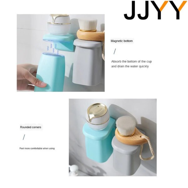 Magnetic Suction Mouthwash Cup Holder - Image 3