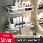 Stainless Steel Bathroom Storage Rack - Image 13