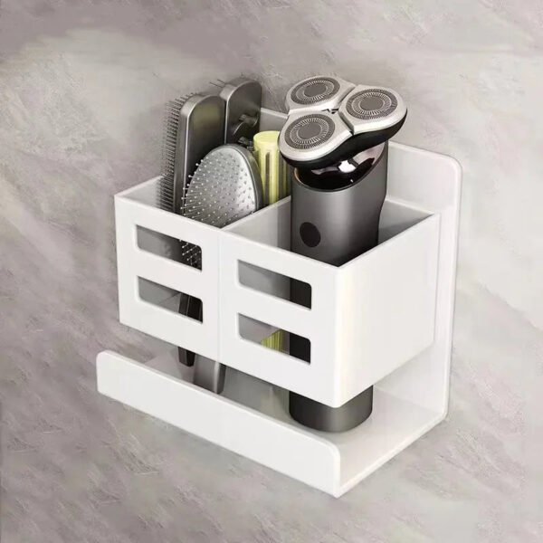Hole-Free Multifunctional Wall-Mounted Storage Rack - Image 6