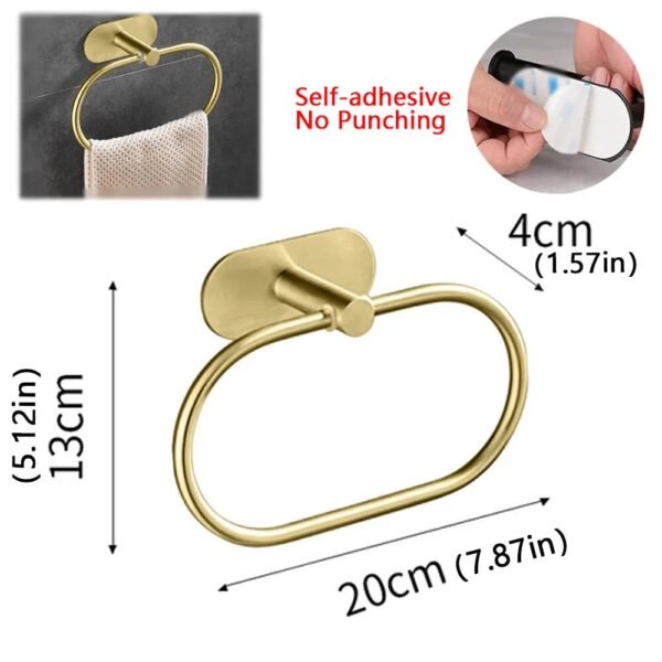 Stainless Steel Towel Holder - Image 9