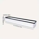 Wall-Mounted Toilet Bathroom Storage Cabinet Rack - Image 6