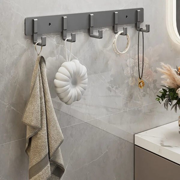 Strong Adhesive Wall-Mounted Towel Hook - Image 4