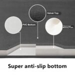 Super Absorbent Non-Slip Velvet Bathroom Door Floor Mat - Image 3