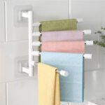 Wall Mounted Aluminum Towel Rack - Image 2