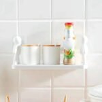 Self-Adhesive Bathroom Shampoo Storage Rack - Image 5