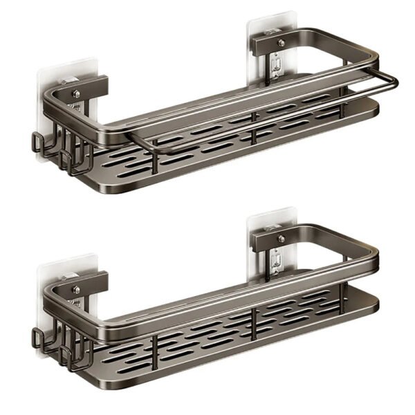 Stainless Steel Bathroom Storage Rack - Image 6