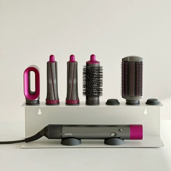 Wall-Mounted Hair Dryer Rack - Image 3