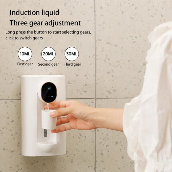 Touchless Wall-Mount Smart Mouthwash Dispenser - Image 5