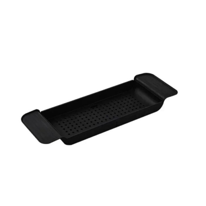 Extendable Bamboo Bathtub Shelf Tray - Image 7