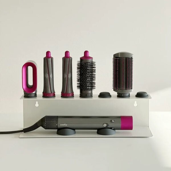 Wall-Mounted Hair Dryer Rack - Image 6