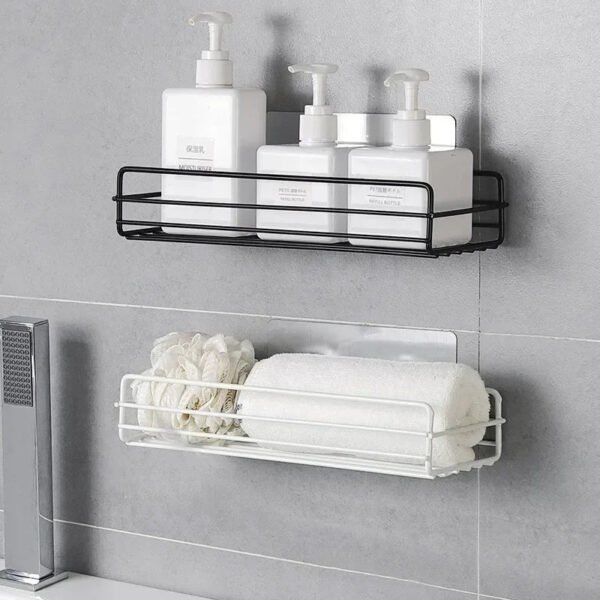 Japanese Style Wrought Iron Wall Shelf - Image 1