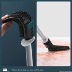 Wall-Mounted Quick-Drain Toilet Brush Set - Image 3