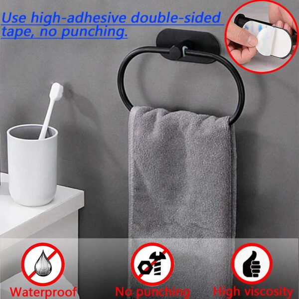 Stainless Steel Towel Holder - Image 4