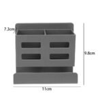 Hole-Free Multifunctional Wall-Mounted Storage Rack - Image 5