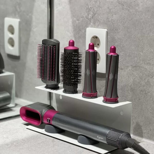 Wall-Mounted Hair Dryer Rack - Image 4