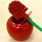 Cherry Shaped Toilet Brush Set - Image 4