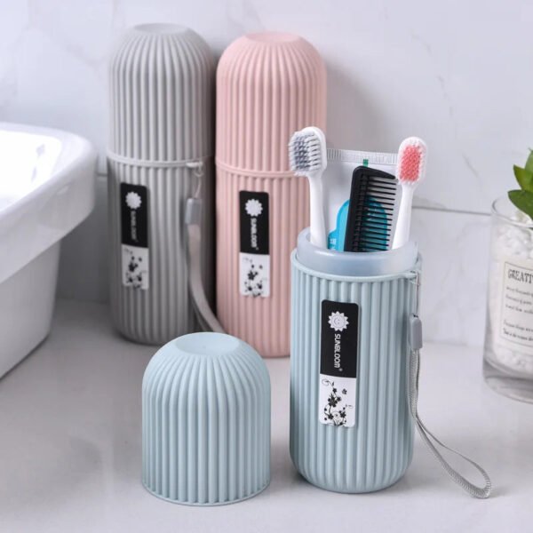 Portable Toothbrush Toothpaste Holder - Image 2