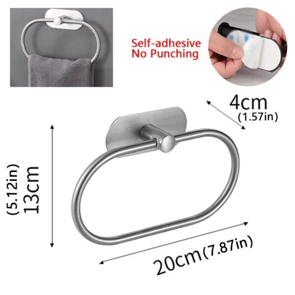 Stainless Steel Towel Holder - Image 7