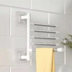 Wall Mounted Aluminum Towel Rack