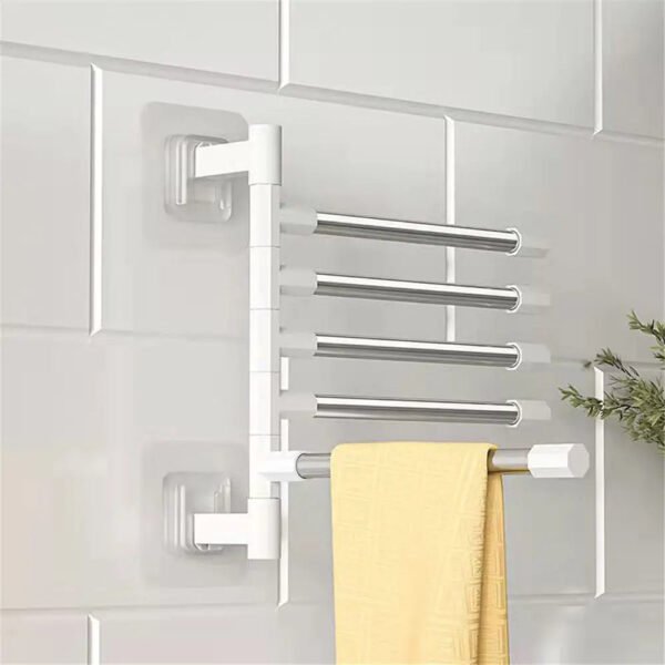 Wall Mounted Aluminum Towel Rack - Image 1