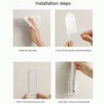 Electric Wall Mounted Toothbrush Holder Storage Base - Image 5