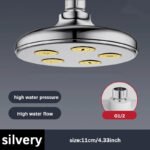 Supercharged Wall-Mounted Rotatable Shower Head - Image 3