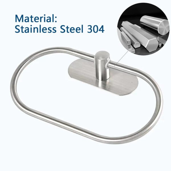 Stainless Steel Towel Holder - Image 3