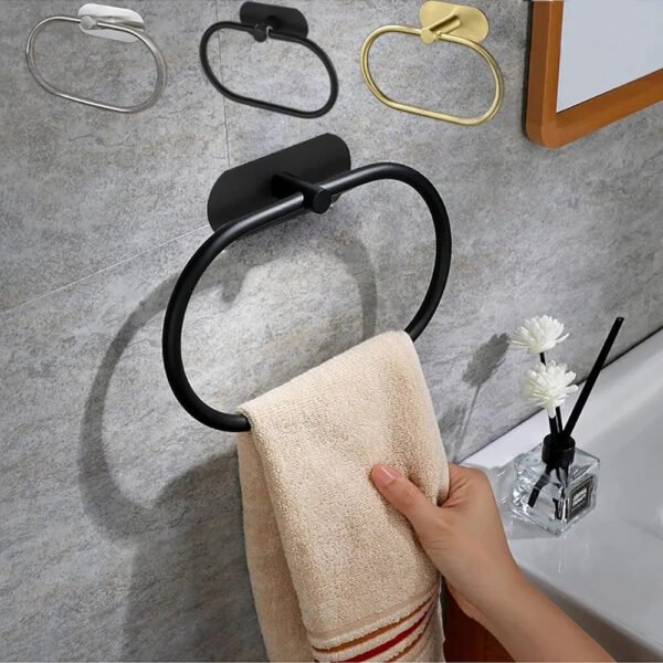 Stainless Steel Towel Holder - Image 1