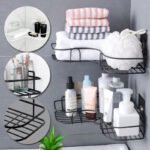 Japanese Style Wrought Iron Wall Shelf - Image 3