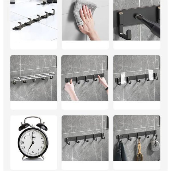 Strong Adhesive Wall-Mounted Towel Hook - Image 3