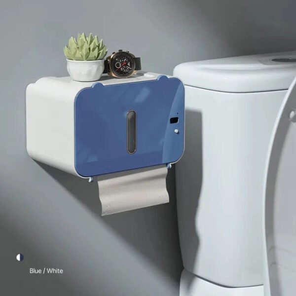 Induction Toilet Paper Holder Shelf - Image 8