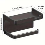 Wall-Mounted Toilet Paper Holder - Image 5