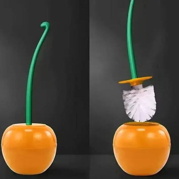 Cherry Shaped Toilet Brush Set - Image 7