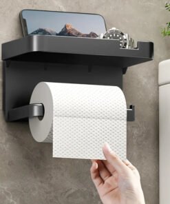 Wall-Mounted Toilet Paper Holder