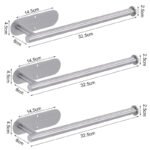 Stainless Steel Adhesive Toilet Paper Holder - Image 14