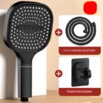 High Pressure Adjustable Shower Head - Image 9
